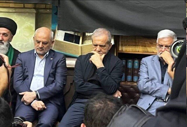 پزشکیان در مراسم گرامیداشت شهدای اقتدار ارتش حضور یافت