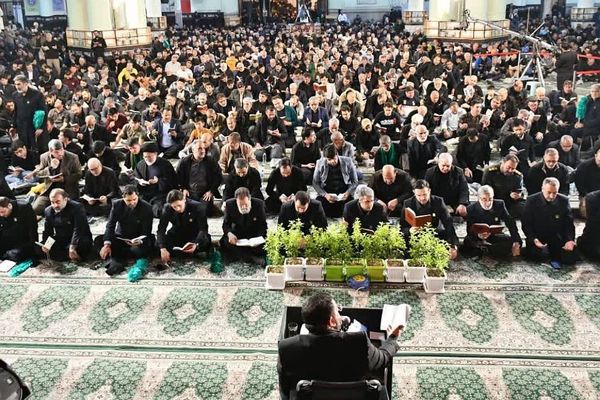 مراسم احیای شب بیست و سوم ماه رمضان در آستان مقدس حضرت عبدالعظیم الحسنی(ع) شهرری