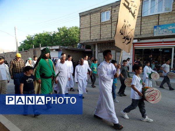 بازسازی صحنه عیدغدیر در شهر گهرو