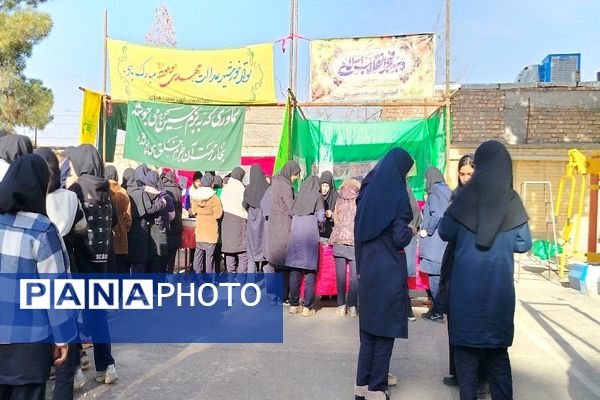  جشن نیمه شعبان در آموزشگاه شهید مجید دهنوی نیشابور 