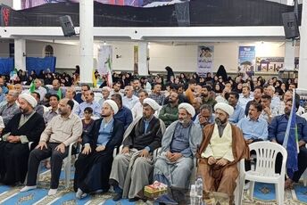 حضور پرشور مردم پارسیان در یادواره شهدای جنگ رمضان