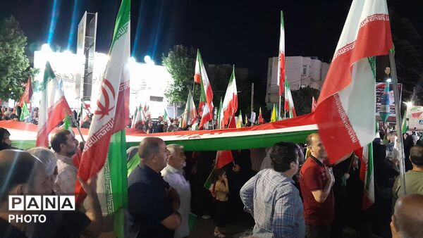 اجتماع مردمی مردم مبعوث شده کرج در نودو یکمین شب اجتماعات 