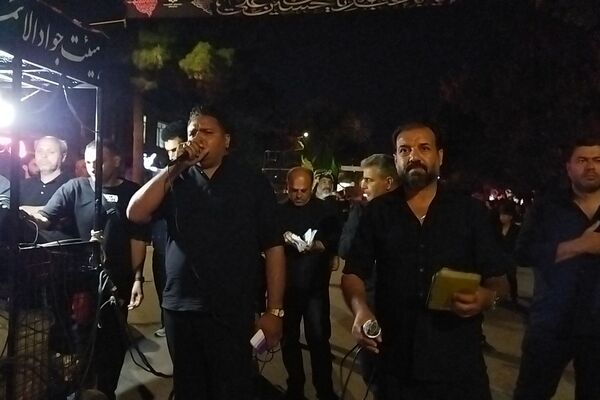 گذری بر فعالیت هیئت جواد الائمه شهرستان نیشابور در شب عاشورا 