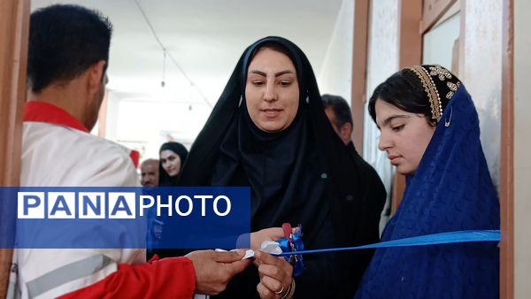 افتتاح اتاق بهداشت آموزشگاه پروین اعتصامی فارسان