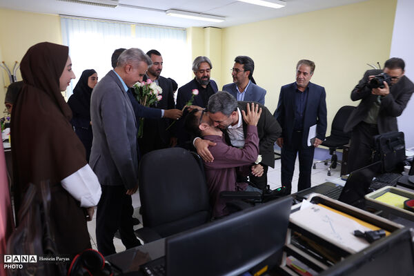 حضور رئیس سازمان مدارس و مراکز غیردولتی در خبرگزاری پانا
