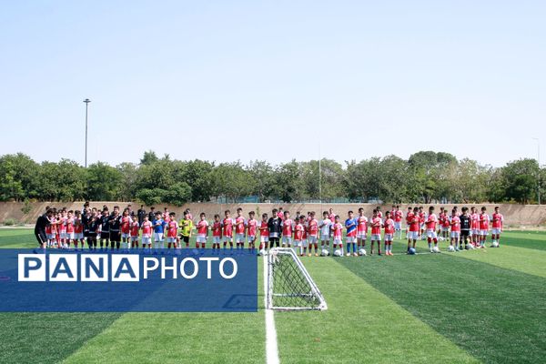 آیین افتتاحیه بزرگترین زمین چمن مصنوعی آموزش و پرورش خراسان رضوی در حاشیه شهر مشهد 