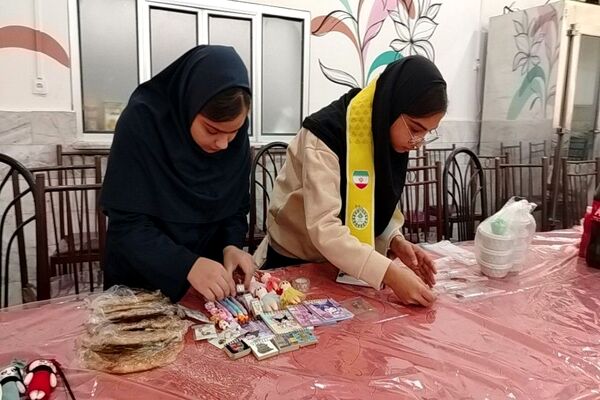 برپایی نمایشگاه و بازارچه کارو فناوری در دبیرستان شهید مجید دهنوی نیشابور