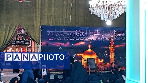 مراسم تشییع نمادین پیکر امام رضا (ع) در کاشمر