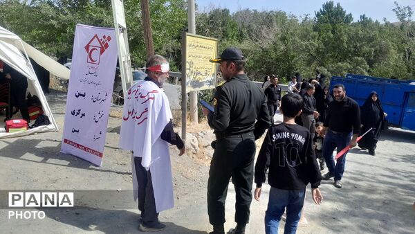 جاماندگان اربعین در بن به یاد کربلا گام برداشتند