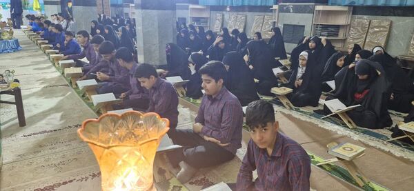 مراسم ختم قرآن در بیرجند 
