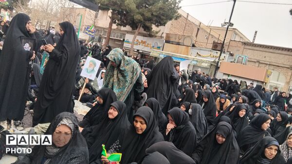 حضور پر شور مردم ولایت مدار نیشابور در راهپیمایی روز قدس 