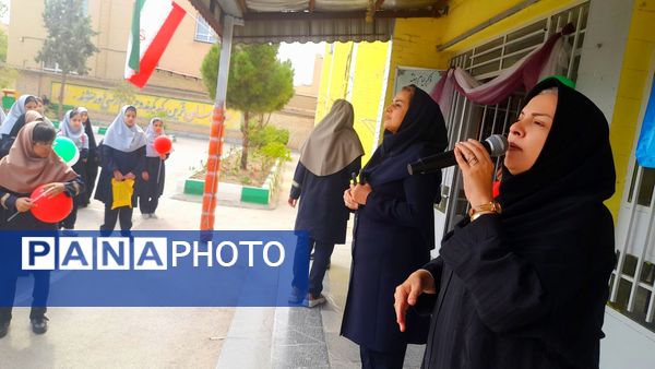 آیین بازگشایی مدارس در دبیرستان نورالهدی 