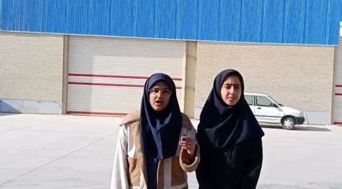 بازدید دانش‌آموزان میبد از کارخانه موادغذایی حلوا ارده و ارده