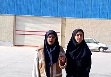 بازدید دانش‌آموزان میبد از کارخانه موادغذایی حلوا ارده و ارده