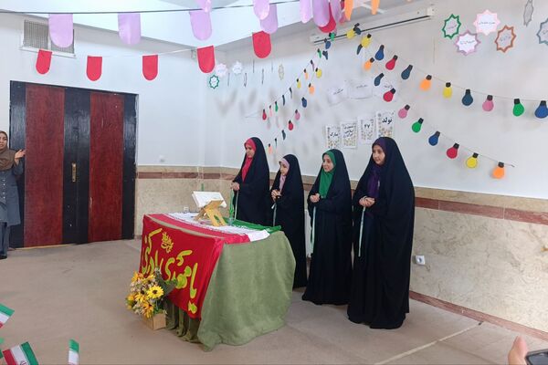 جشن نیمه شعبان در مدرسه شهید اسماعیلی عقدا پردیس 