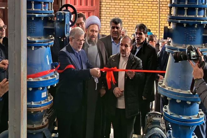 کلید حل چالش آب غرب البرز، زده شد