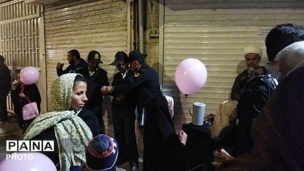 موکب فرهنگی و واکس صلواتی روستای باغشن گچ پنجاه شب میزبان وطن دوستان نیشابوری 