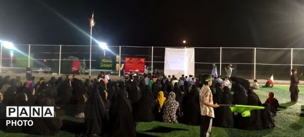 مراسم سوگواری رهبر شهید امام قائد در روستای زیارت پیرکرکان قلعه‌گنج 