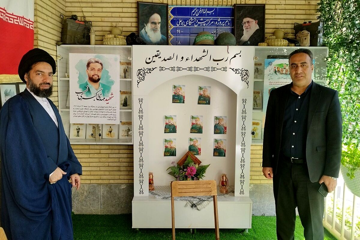اولین یادواره شهدای سمپاد در جنگ ۱۲ روزه با محوریت «طرح لاله‌های روشن» در ناحیه دو شهرری 