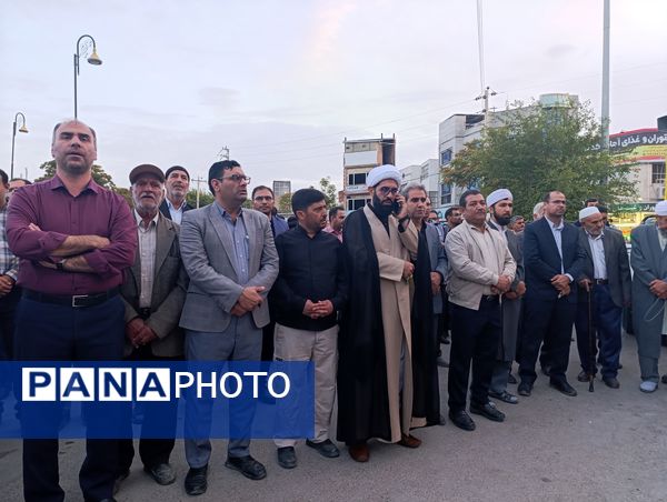 تجمع باشکوه مردم آشخانه در محکومیت اسرائیل و ترور شهید سیدحسن نصرالله 