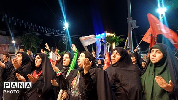 خروش حسینیان در کوهدشت؛ طنین سوگ در میدان امام خمینی(ره)
