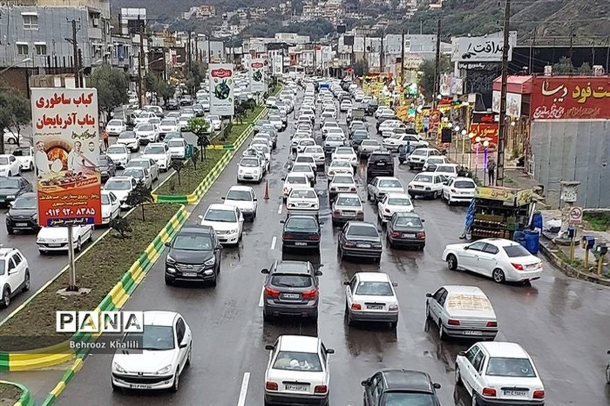 آخرین وضعیت ترافیکی و جوی محورهای مواصلاتی کشور / انسداد برخی محورها به دلیل شرایط جوی