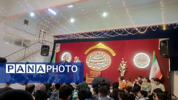 جشن میلاد امام رضا (ع) در مسجد الرضای نیشابور 