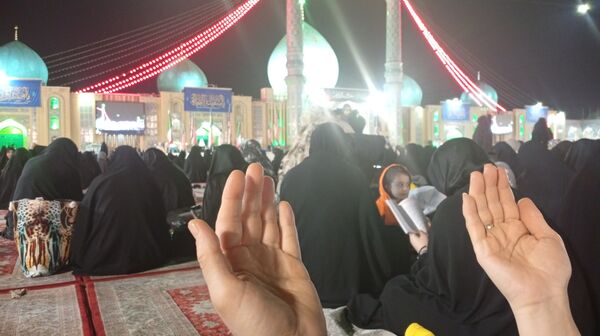 اولین لیلة القدر ماه رمضان در مسجد مقدس جمکران