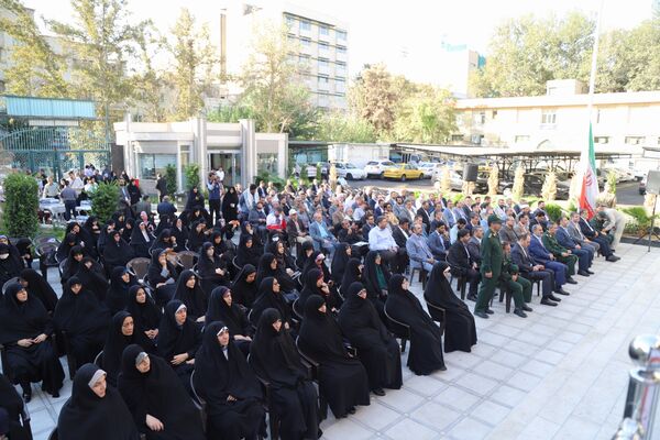 صبحگاه مشترک بسیج فرهنگیان اداره‌‌کل آموزش و پرورش شهر تهران 