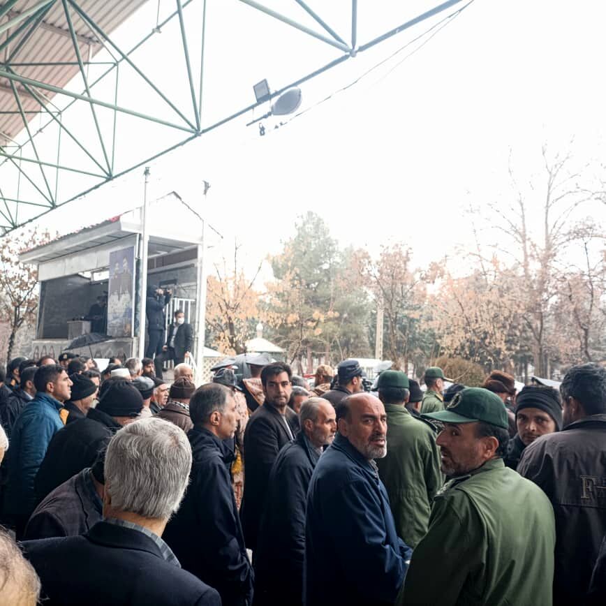 وداعی پُر از عشق و افتخار؛ مادر شهیدان به آغوش فرزندانش پیوست