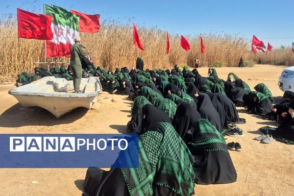 نوجوانان راهیان نور در سفر به مناطق مرزی خاطراتی از ایثار و فداکاری را رقم زدند