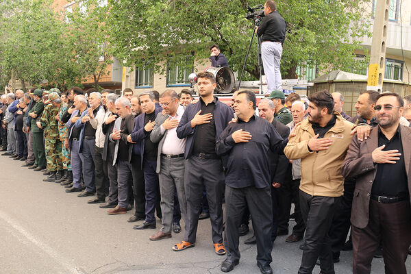 مراسم عزاداری سیدالشهدای خدمت در آذربایجان شرقی 