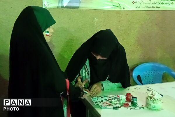 موکب هنرستان حضرت زهرا (س) به روایت تصویر