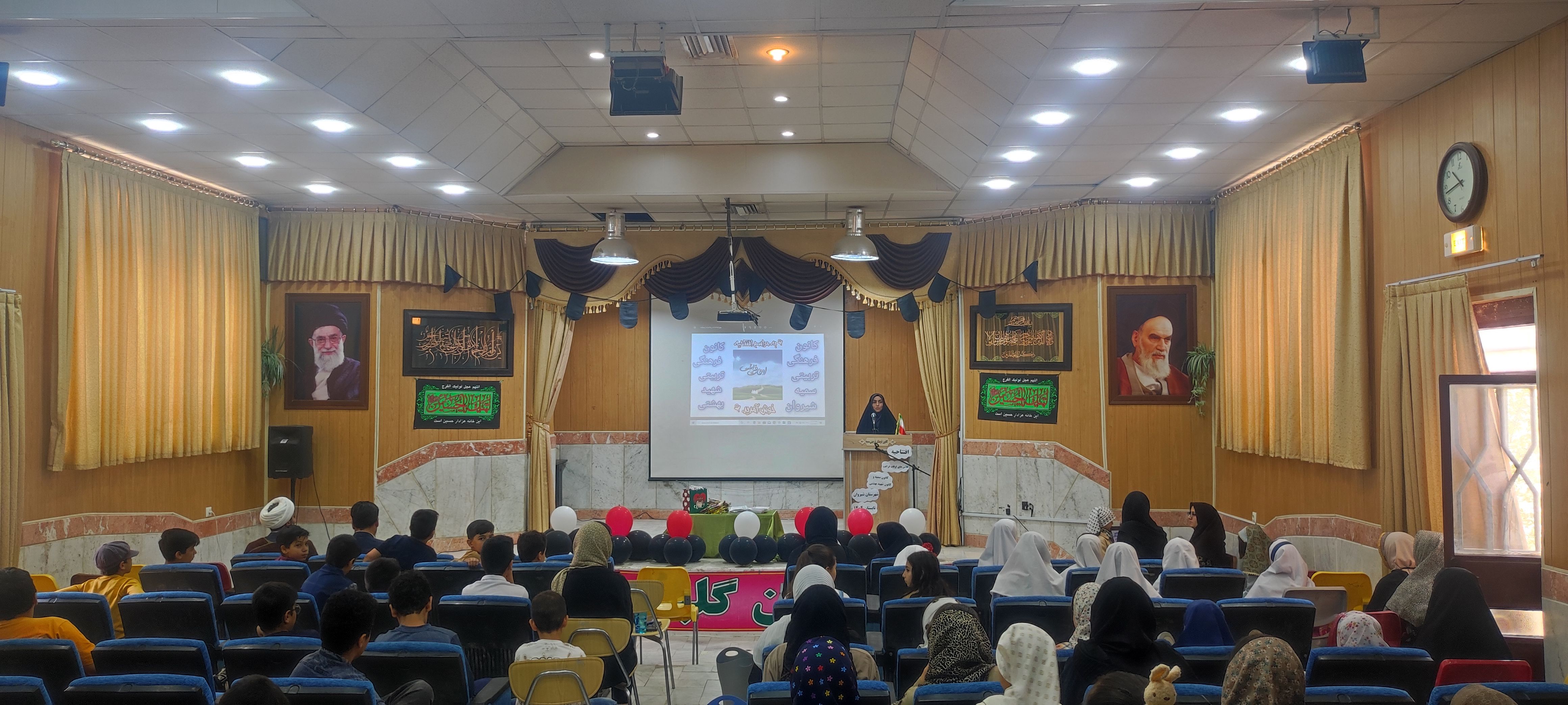 افتتاحیه کلاس‌های اوقات فراغت در کانون سمیه شیروان