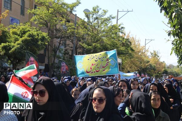 تجمع بزرگ جانفدایان ایران در فاروج