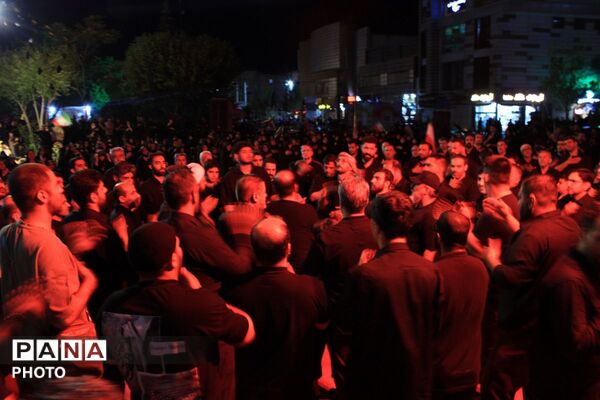 آیین سوگواری و عزاداری حسینی در میدان عدالت پردیس