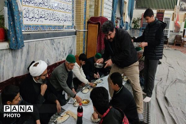 مراسم احیاء و عزاداری شب دوم قدر در مسجد جامع شهر بار نیشابور 