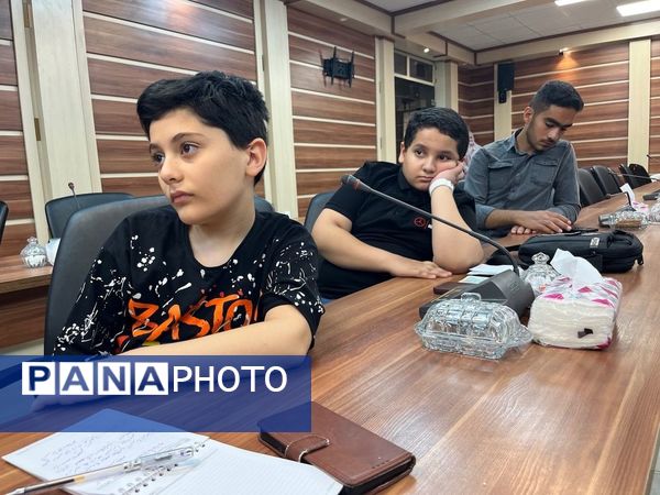 جلسه دوم دوره خبرنگار شو پسران