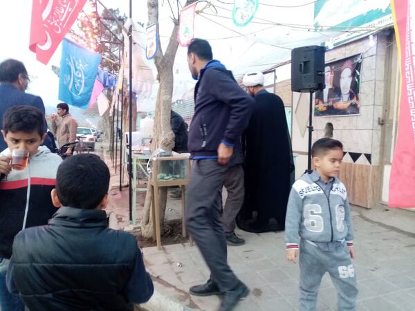 موکب مردمی شاهزاده علی اصغری فدافن میزبان عشاق مهدی موعود(عج)