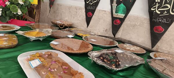سوگواره حلوا و خرما به مناسبت دهه فاطمیه