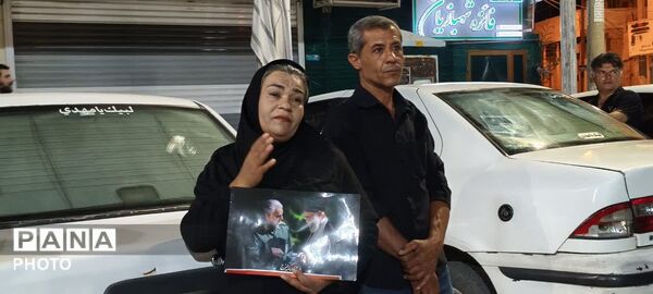 مراسم راهپیمایی و عزاداری برای تشییع رهبر شهید در گچساران 