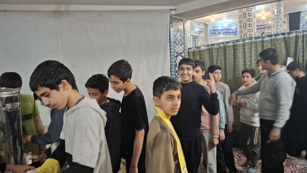 اعتکاف دانش‌‌آموزی شهرستان میناب 
