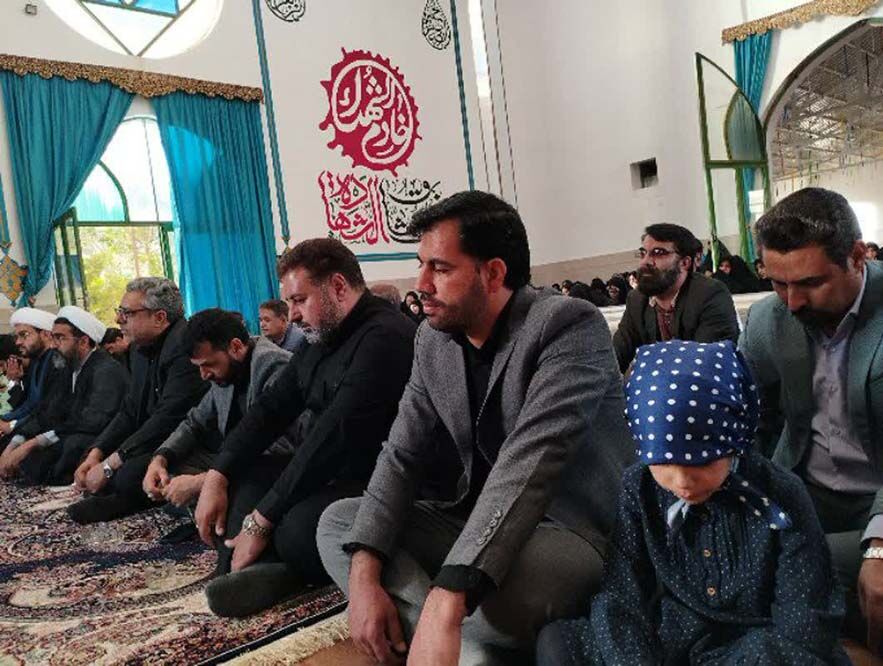 عزاداری سیدالشهدای خدمت «شهید آیت‌الله رئیسی» در کوهبنان