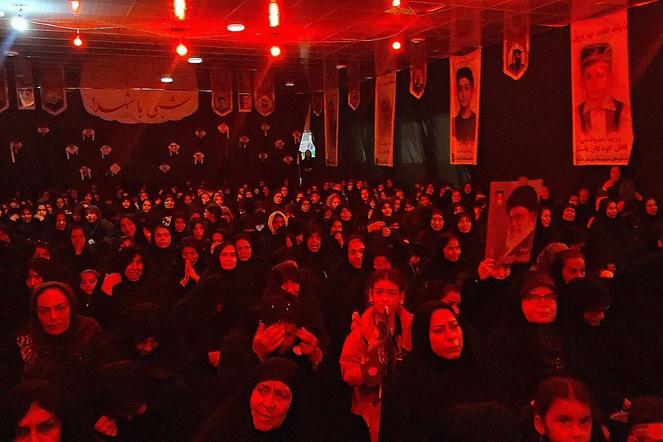 مراسم سوگواری شهادت رهبر معظم انقلاب اسلامی آیت الله امام خامنه ای (ره) در باشت