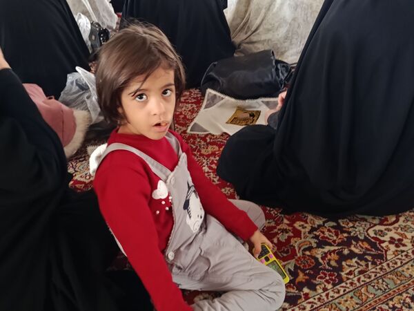 حضور کودکان در نماز جمعه کاشمر 