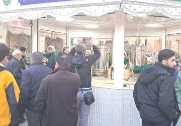جشن میلاد امام جواد(ع) در امامزاده حسین برگزار شد