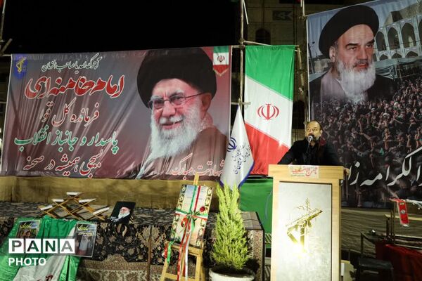 حضور صادق حسین زاده ملکی، معاون پرورشی و فرهنگی وزارت آموزش و پرورش در تجمع فرهنگیان زارچ
