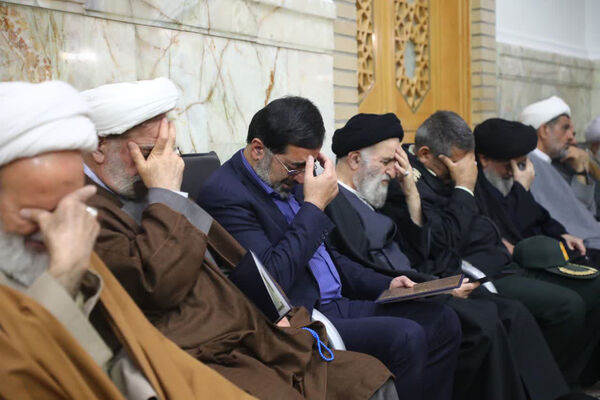 مجلس بزرگداشت چهلمین روز شهادت حجج‌الاسلام والمسلمین رازینی و مقیسه