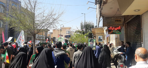 جلوه هایی از راهپیمایی روز جهانی قدس در قم