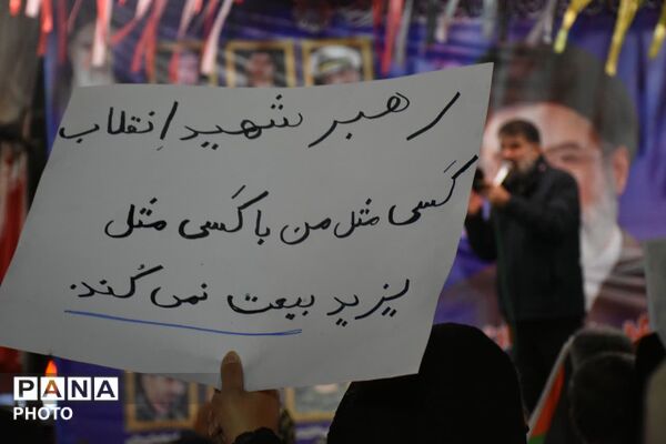 حضور پرشور مردم قروه با سخنرانی نایب رئیس مجلس شورای اسلامی